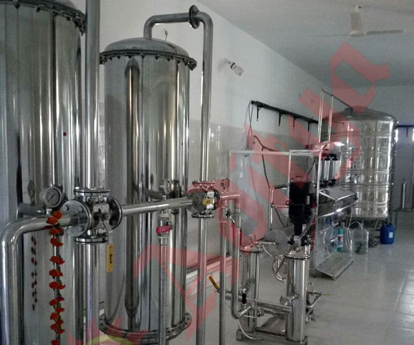 Mineral water plant Machinery